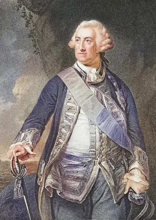 Framed Print : Edward Hawke 1st Baron Hawke, 1705