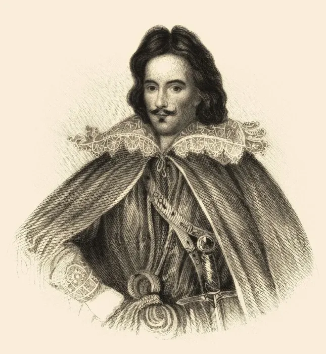 Framed Print : Edward Herbert, 1. Baron Herbert von Cherbury oder Chirbury Framed Print : Edward Herbert, 1. Baron Herbert von Cherbury oder Chirbury