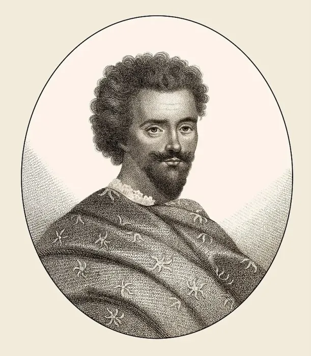 Framed Print : Edward Herbert, 1st Baron Herbert of Cherbury or Chirbury Framed Print : Edward Herbert, 1st Baron Herbert of Cherbury or Chirbury