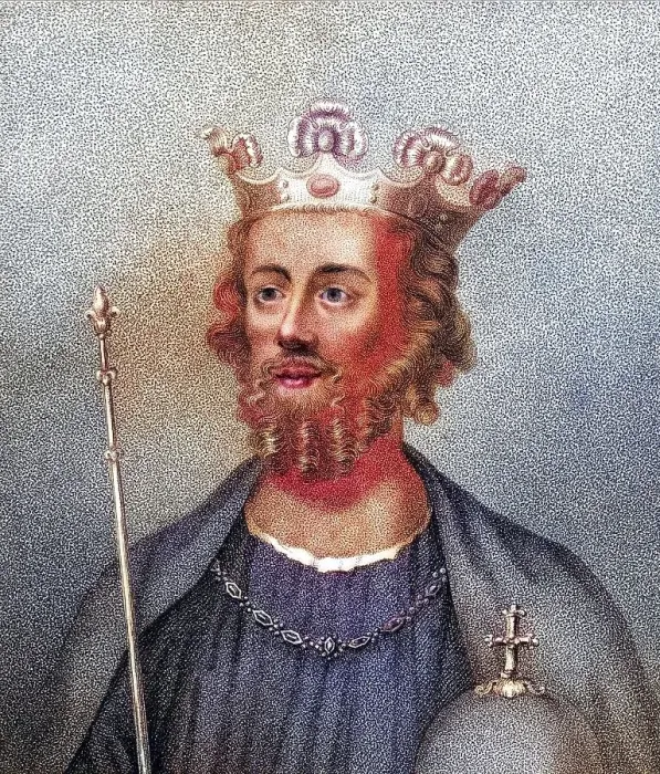 Framed Print : Edward II of Caernarfon 1284 -1327 King of England 1307-1327