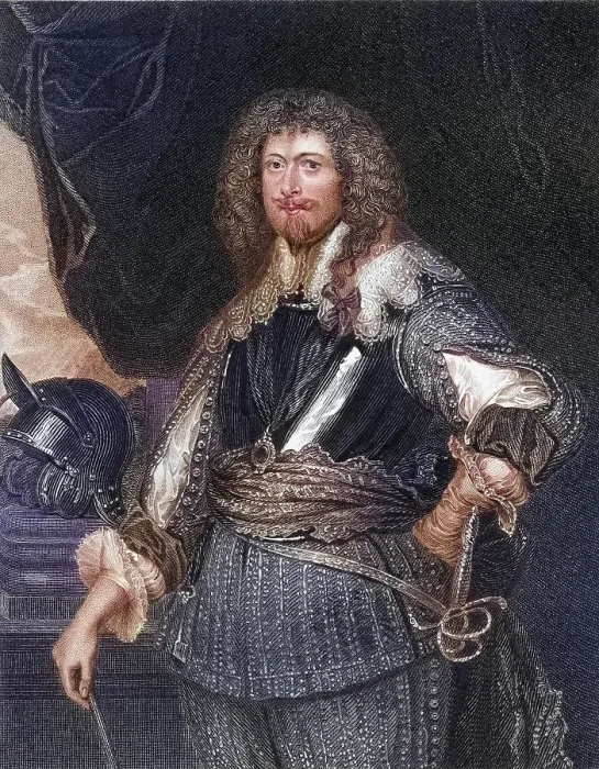 Framed Print : Edward Sackville, 4th Earl of Dorset, 1590-1652, English soldier and statesman. From the book Lodge's British Portraits published in London 1823, Historic, digitally restored reproduction from a 19th century original, Record date not stated