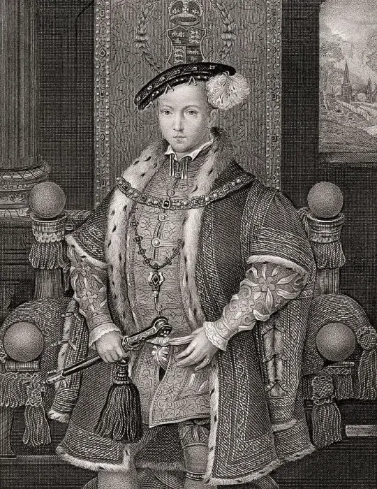 Framed Print : Edward VI, 1537-1553, King of England and Ireland