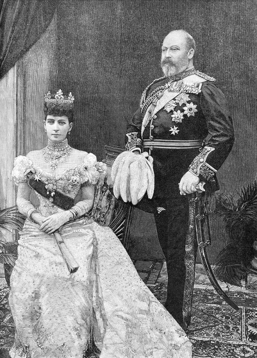 Framed Print : Edward VII or Albert Edward, 1841 - 1910