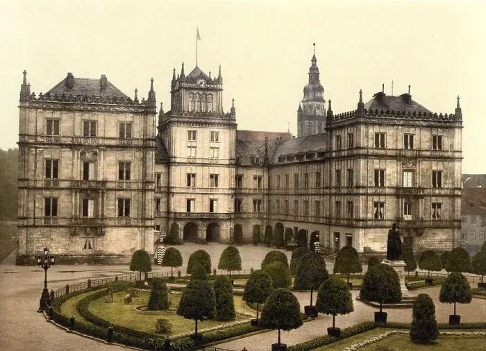 Framed Print : The Ehrenburg in Coburg, Bavaria