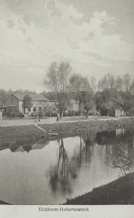 Framed Print : Eichhorst-Hubertusstock, district of the municipality of Schorfheide
