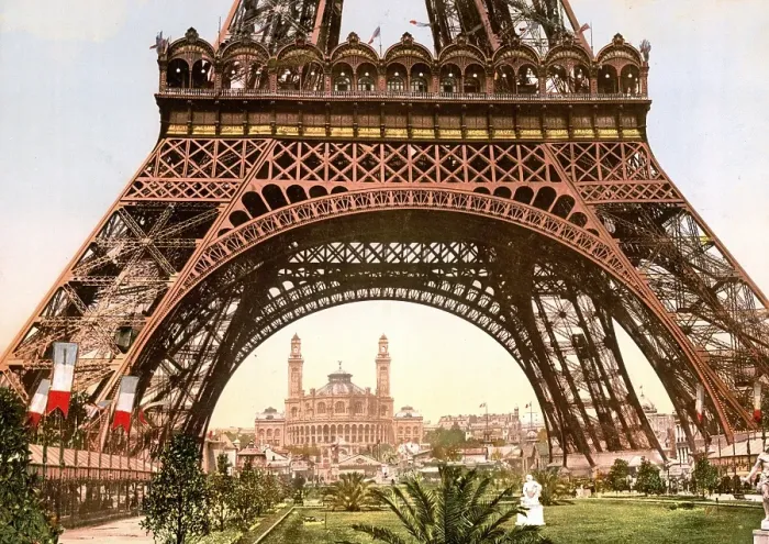 Framed Print : Eiffel Tower and Trocadero, Palais du Trocadero was a historicist exhibition palace built for the 1878 Paris Universal Exposition, Universal Exposition (Exposition universelle International), 1900, Paris, France, Historical, c Framed Print : Eiffel Tower and Trocadero, Palais du Trocadero was a historicist exhibition palace built for the 1878 Paris Universal Exposition, Universal Exposition (Exposition universelle International), 1900, Paris, France, Historical, c