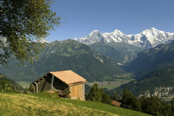 Framed Print : Eiger, Moench, Jungfrau, August 2013 Framed Print : Eiger, Moench, Jungfrau, August 2013
