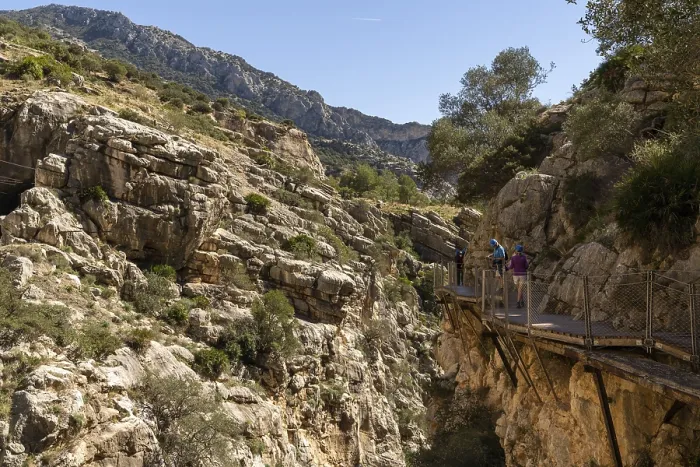 Framed Print : El Chorro, Spain - 22 February
