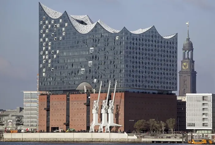 Framed Print : Elbphilharmonie, HafenCity, Hamburg, Germanyy