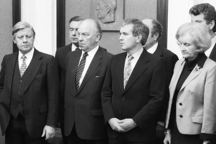 Framed Print : Election, swearing-in and presentation of the Schmidt Cabinet on 05 Framed Print : Election, swearing-in and presentation of the Schmidt Cabinet on 05