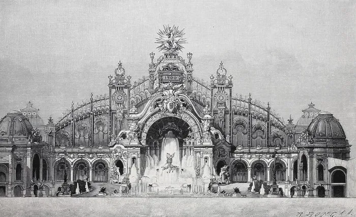 Framed Print : Electricity building at the Exposition Universelle of 1900 Framed Print : Electricity building at the Exposition Universelle of 1900