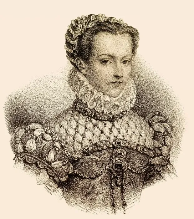 Framed Print : Elisabeth of Austria, 1554-1592