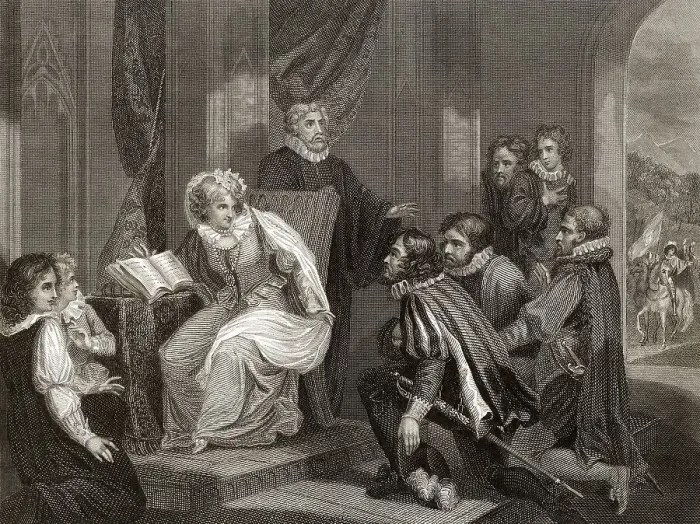 Framed Print : Elisabeth I. 1533 - 1603, Koenigin von England