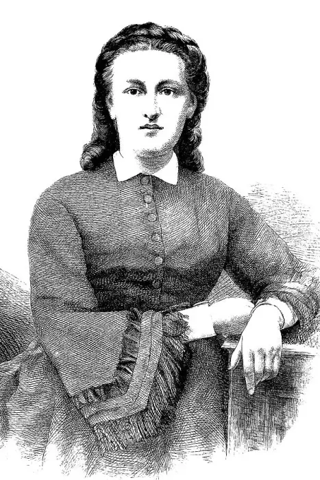 Framed Print : Elizabeth Buerstenbinder, 1838 - 1918