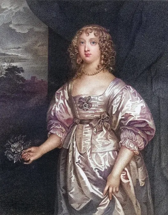 Framed Print : Elizabeth Cecil Countess of Devonshire, c. 1619-1689, woman of William Cavendish, 3rd Earl of Devonshire