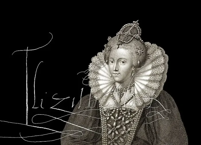 Framed Print : Elizabeth I, 1533 - 1603, Queen of England 1558 - 1603