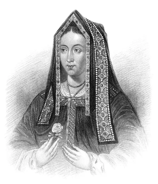 Framed Print : Elizabeth of York, 1466-1503, queen consort of England Framed Print : Elizabeth of York, 1466-1503, queen consort of England