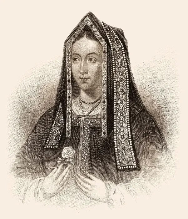 Framed Print : Elizabeth of York, 1466-1503, queen consort of England Framed Print : Elizabeth of York, 1466-1503, queen consort of England
