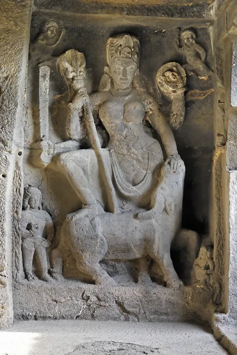 Framed Print : Ellora Caves, Aurangabad, Maharashtra, India