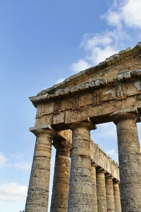 Framed Print : Elymian Doric Temple, Ruins, Ancient City of Segesta Framed Print : Elymian Doric Temple, Ruins, Ancient City of Segesta