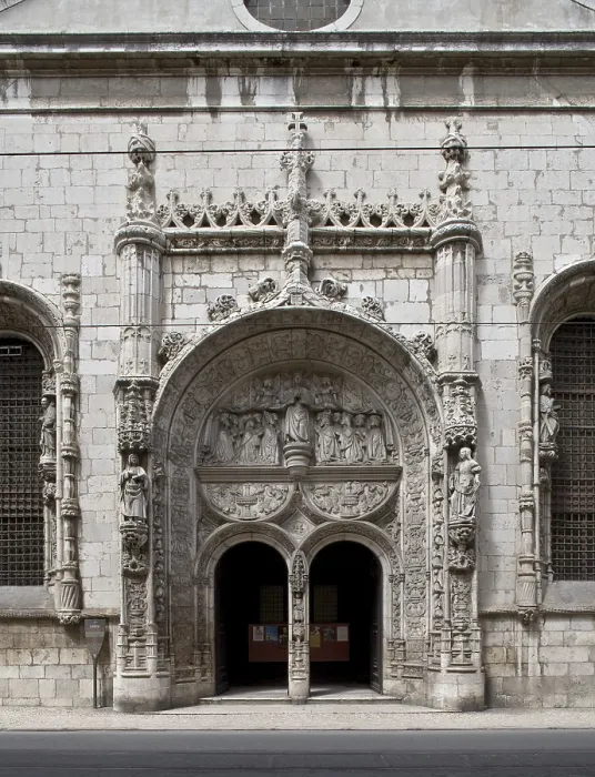 Framed Print : Emanueline-style portal, St. Saint, Saint Framed Print : Emanueline-style portal, St. Saint, Saint