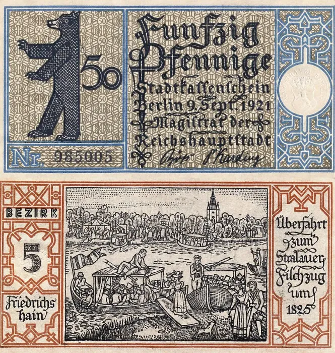 Framed Print : Emergency currency from Berlin Friedrichshain Framed Print : Emergency currency from Berlin Friedrichshain