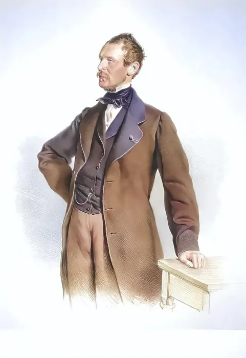 Framed Print : Emil Seybel (1816-1882), Industrialist Framed Print : Emil Seybel (1816-1882), Industrialist