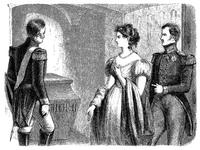 Framed Print : Emperor Alexander, Louise of Prussia and Frederick William III