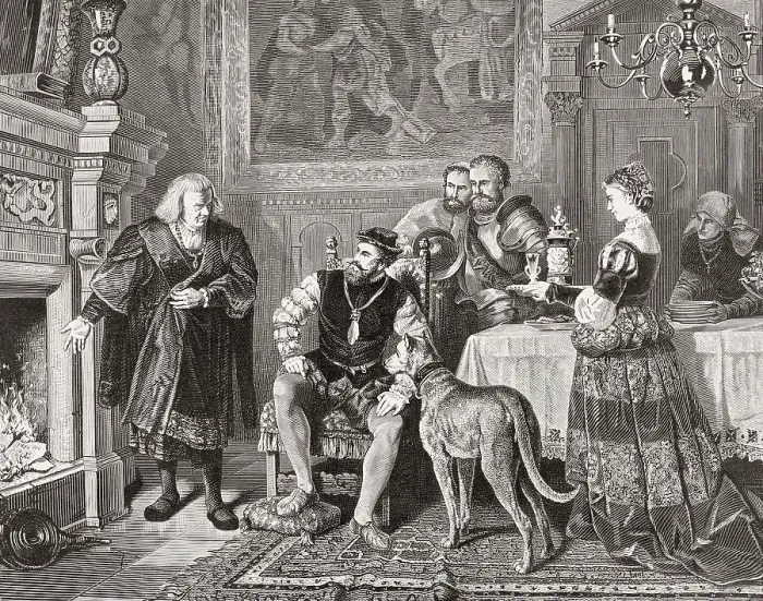 Framed Print : Emperor Charles V at the Fuggers House Framed Print : Emperor Charles V at the Fuggers House