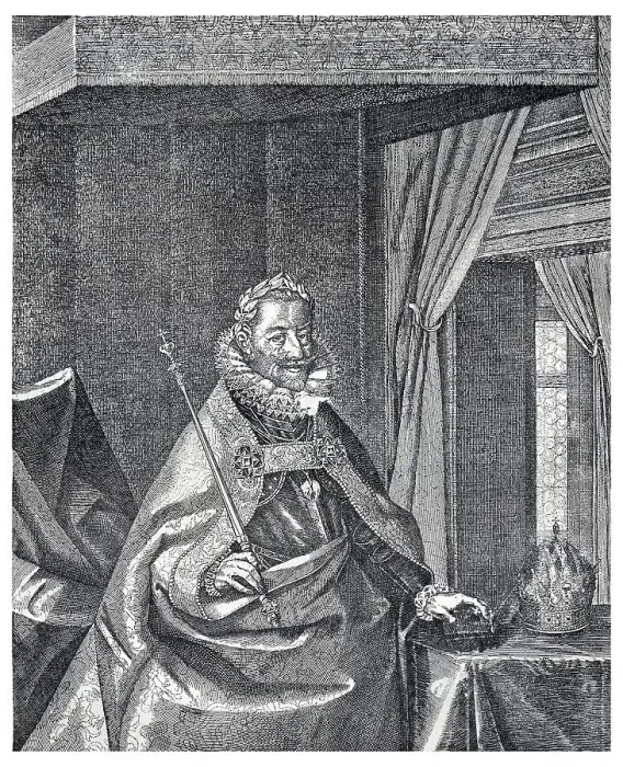 Framed Print : Emperor Matthias von Habsburg, 1557-1619