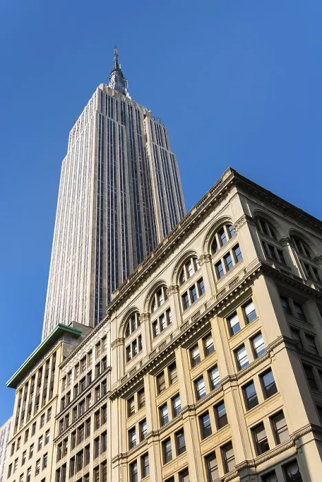 Framed Print : Empire stat building, architecture Framed Print : Empire stat building, architecture
