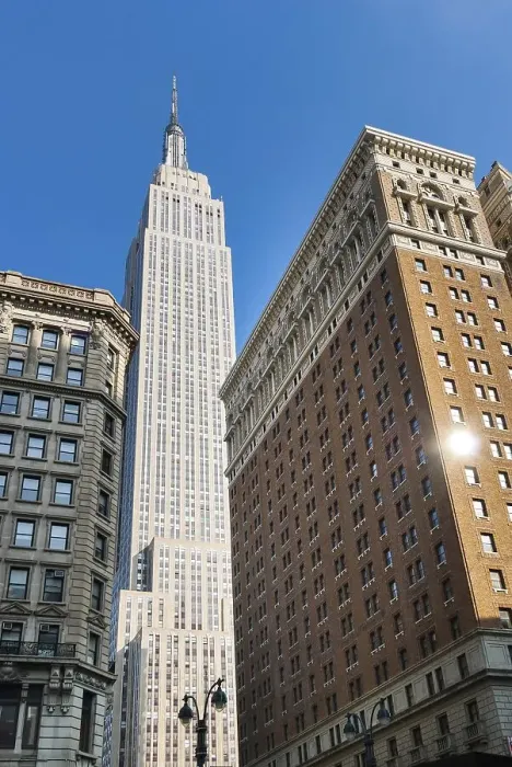 Framed Print : Empire state building, architecture