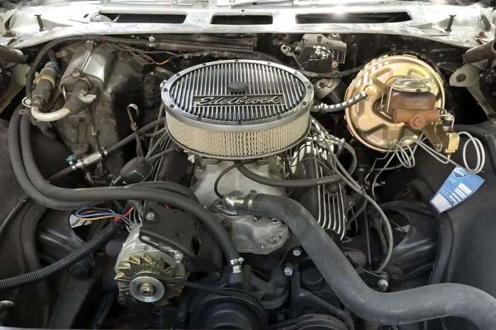 Framed Print : Engine by Edelbrock, Classic Days Berlin