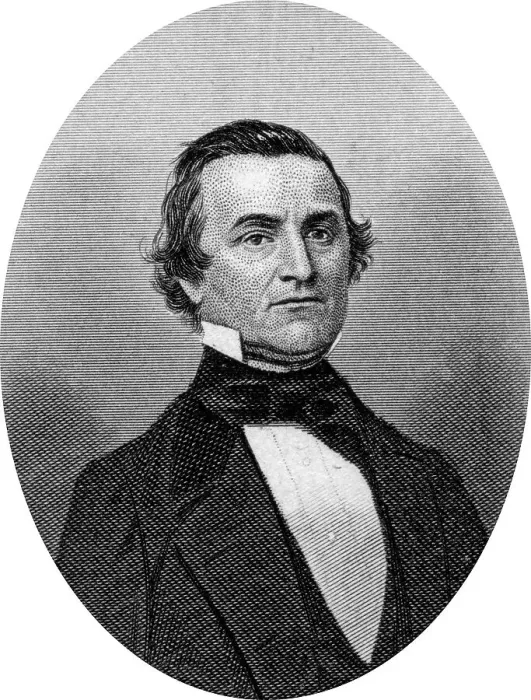 Framed Print : Engraving of Confederate politician William Lowndes Yancey (August 10)