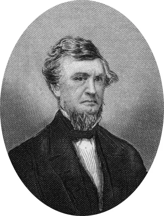 Framed Print : Engraving of Zachariah Chandler (December 10)