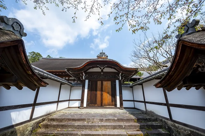 Framed Print : Entrance, building in Ryoan-ji