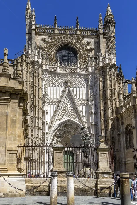 Framed Print : Entrance to the Gothic Cathedral of Seville (Catedral de Sevilla) Framed Print : Entrance to the Gothic Cathedral of Seville (Catedral de Sevilla)