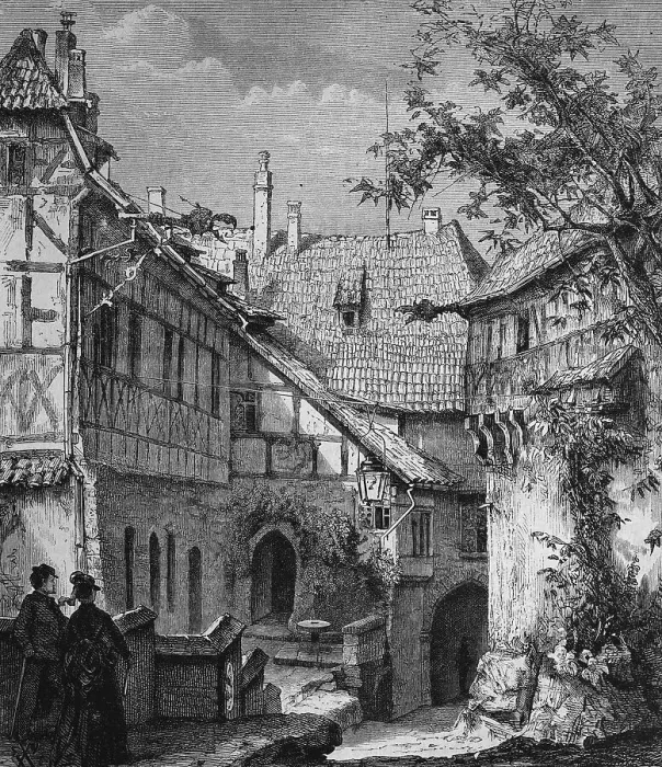 Framed Print : Entrance to Wartburg Castle, Thuringia