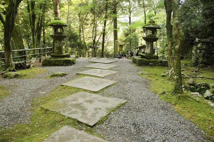 Framed Print : Entrance way to the Kozan - ji temple in Kyoto
