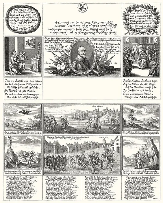 Framed Print : Envelope to the siege of Augsburg in 1632 by Gustav II Adolf Framed Print : Envelope to the siege of Augsburg in 1632 by Gustav II Adolf