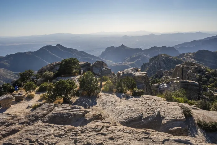 Framed Print : Epic mountain landscape scenery from the walking trail of Mount Lemmon Framed Print : Epic mountain landscape scenery from the walking trail of Mount Lemmon