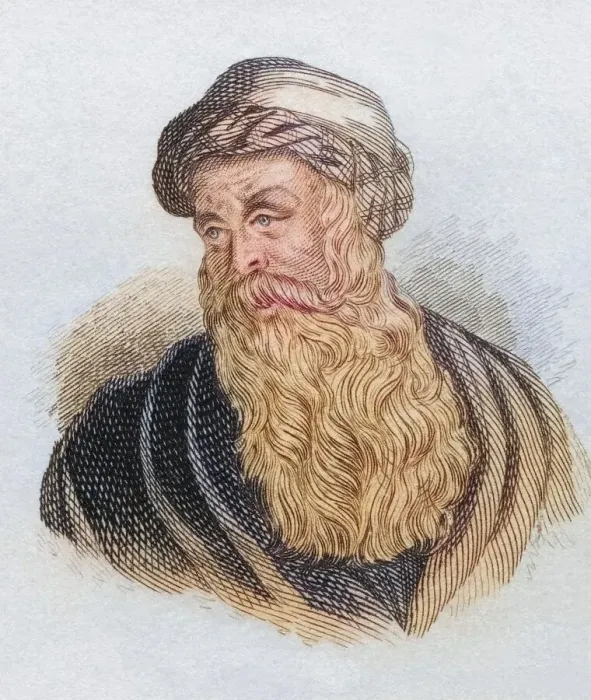 Framed Print : Epiphanius, born around 310-320