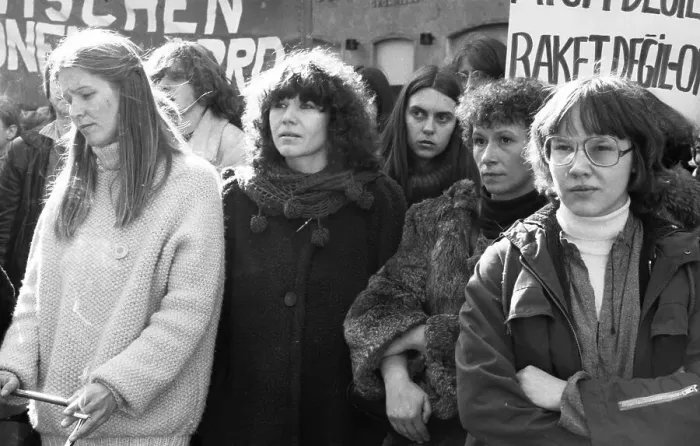Framed Print : Equal pay was one of the main demands of woman at the International Women's Day demonstration in Duesseldorf Framed Print : Equal pay was one of the main demands of woman at the International Women's Day demonstration in Duesseldorf