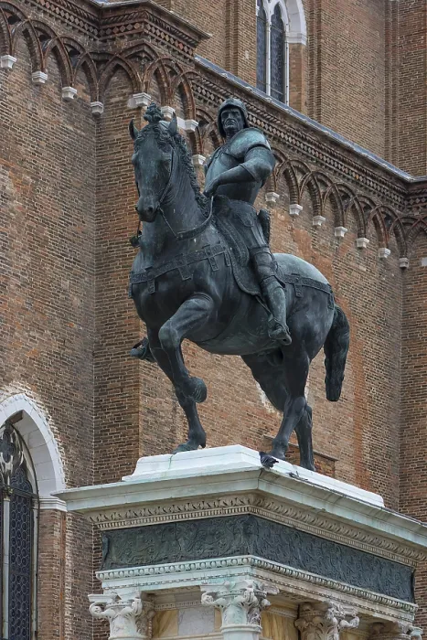 Framed Print : Equestrian statue of Commander Bartolomeo Colleoni Framed Print : Equestrian statue of Commander Bartolomeo Colleoni