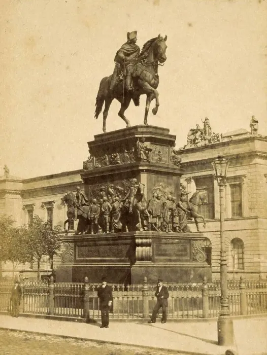 Framed Print : Equestrian statue of Frederick the Great Framed Print : Equestrian statue of Frederick the Great