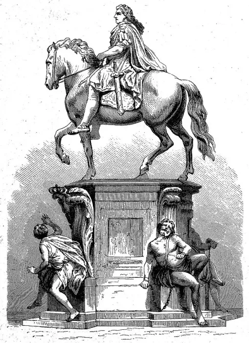 Framed Print : Equestrian Statue, Memorial of Frederick William