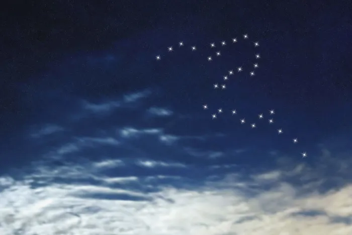Framed Print : Eridanus star constellation, Night sky