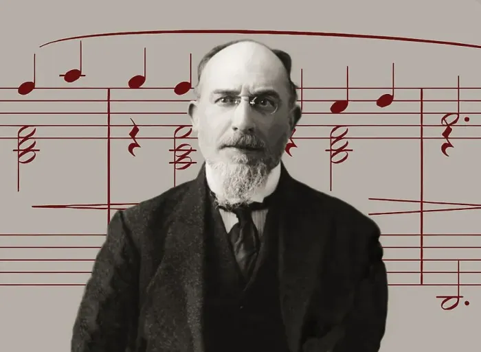 Framed Print : Erik Satie, 1866 - 1925, a French composer and pianist