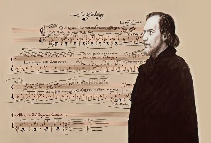 Framed Print : Erik Satie, 1866 - 1925, a French composer and pianist