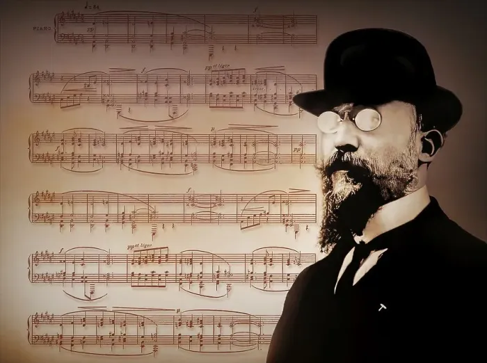 Framed Print : Erik Satie, 1866 - 1925, a French composer and pianist Framed Print : Erik Satie, 1866 - 1925, a French composer and pianist